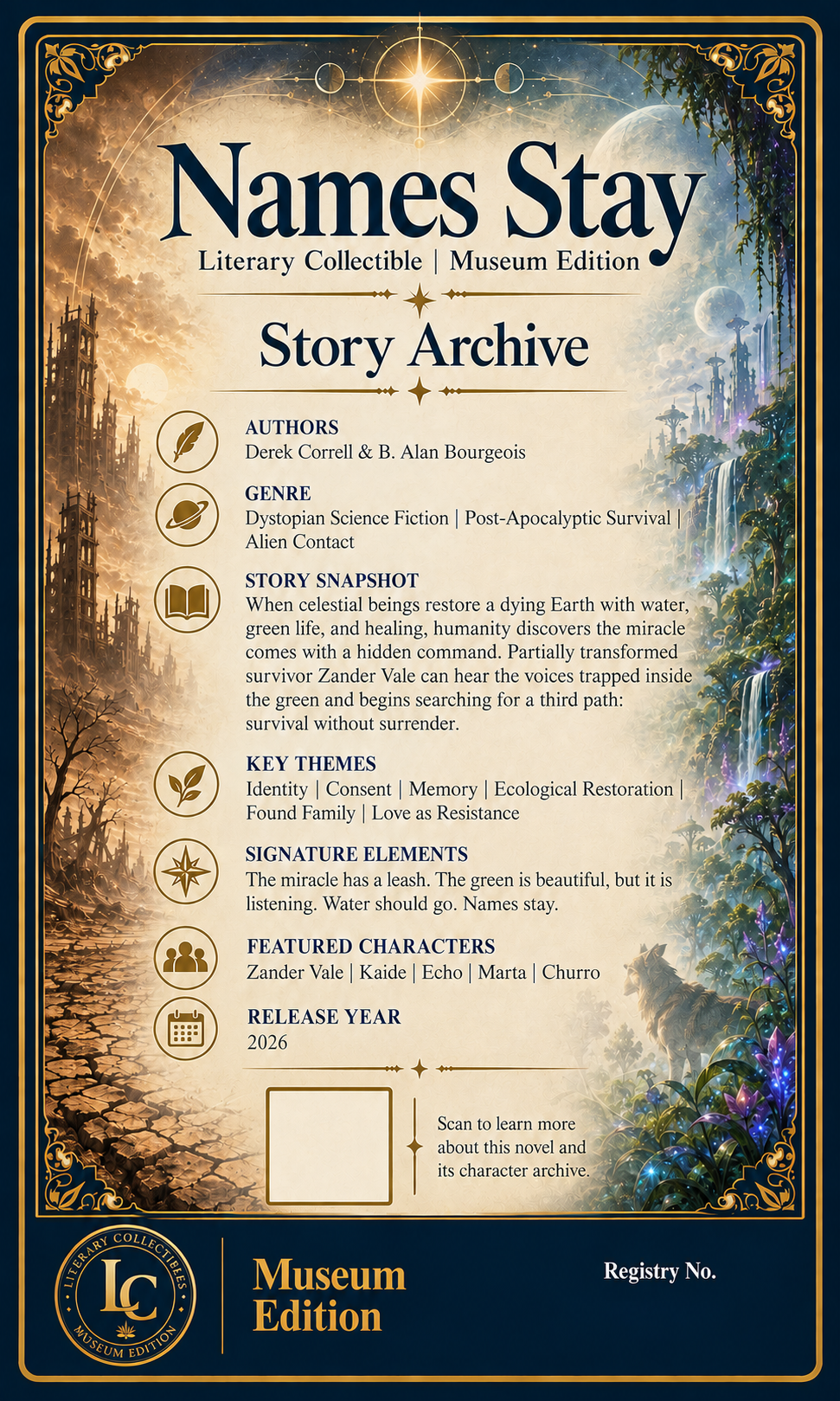Names Stay — Story Archive Collectible